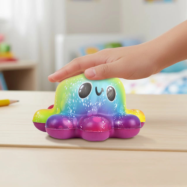 Squishy Antiestrés, Pulpo, Colores