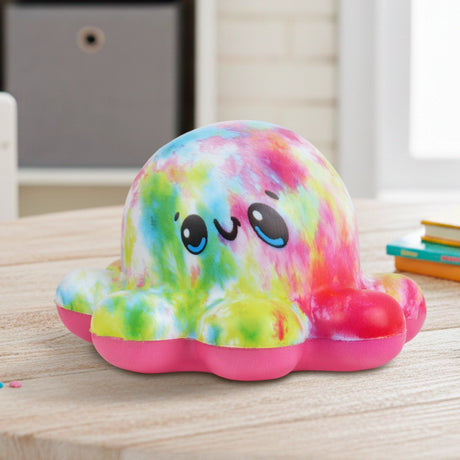 Squishy Antiestrés, Pulpo, Colores Pastel