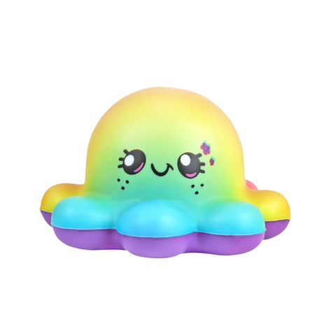 Squishy Antiestrés, Pulpo, Colores Claros
