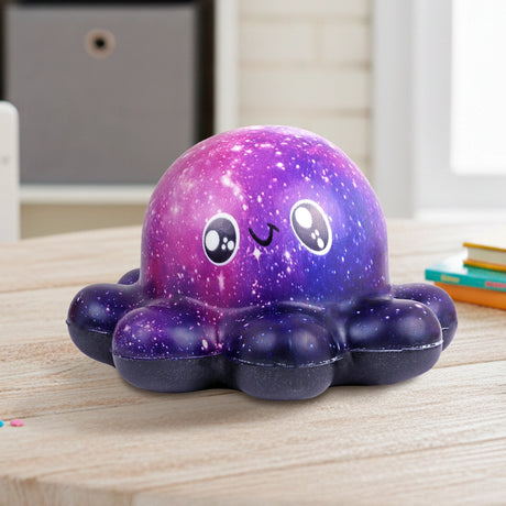 Squishy Antiestrés, Pulpo, Diseño Galaxia