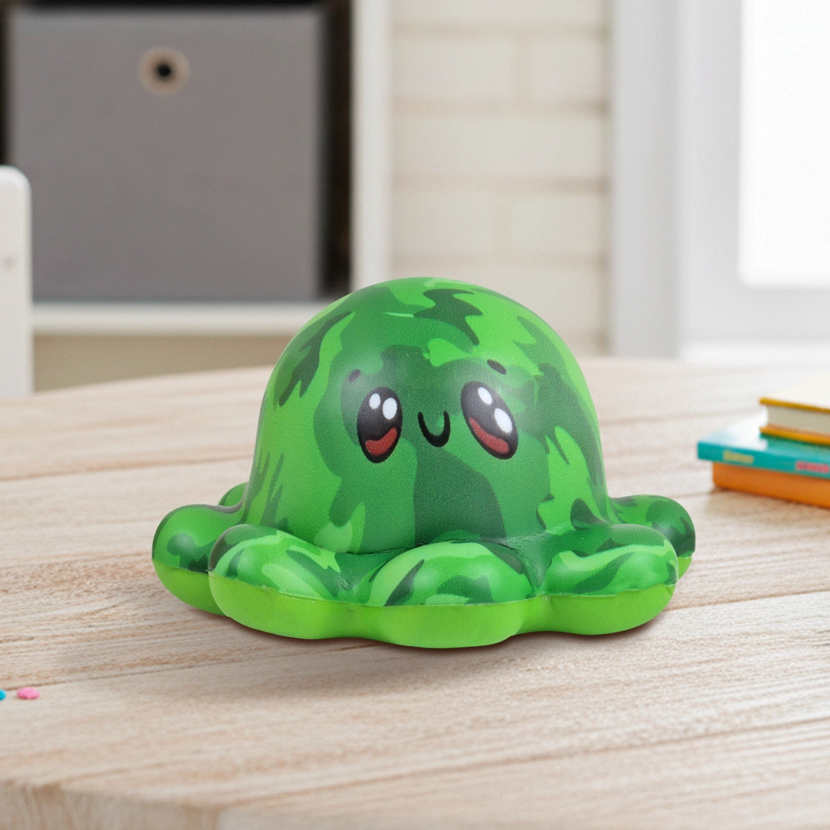 Squishy Antiestrés, Pulpo, Color Verde