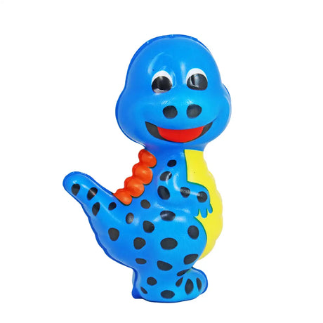 Squishy Antiestrés, Dinosauro Lunares, Color Azul