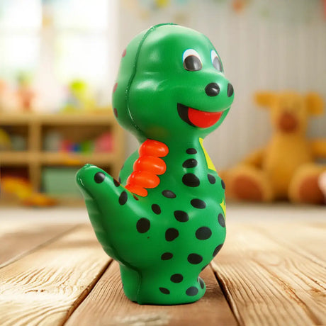 Squishy Antiestrés, Dinosauro Lunares, Color Verde