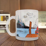 Taza Transparente, Peanuts, 340 ml