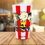 Vaso de Plástico con Diseño de Snoopy, 350 ml