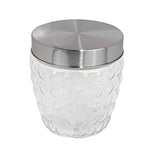 Frasco de Vidrio con Tapa Plateada, Capacidad 700 ml