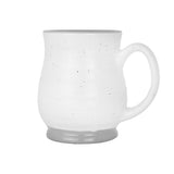 Taza de Cerámica Blanca con Interior Gris