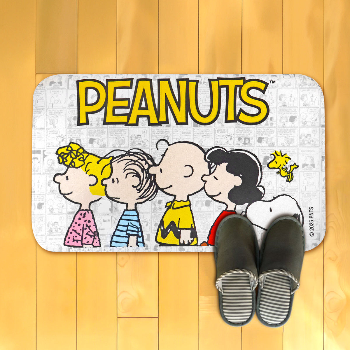 Tapete Con Estampado de Peanuts