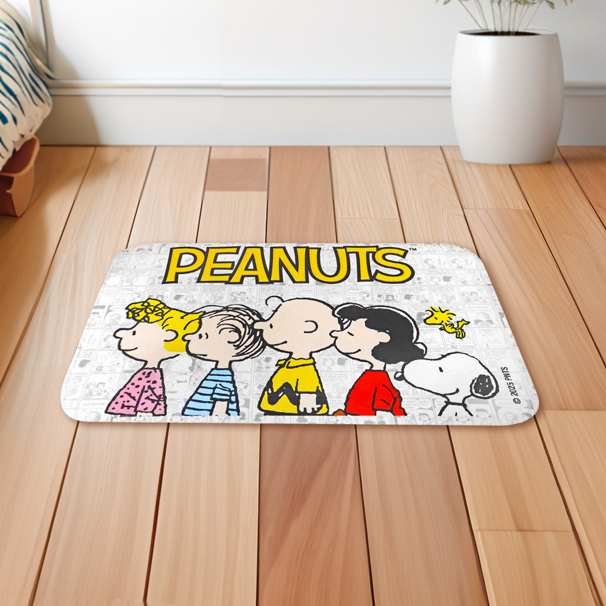 Tapete Con Estampado de Peanuts