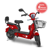 Bicicleta Eléctrica Rojo Kiwo GY801
