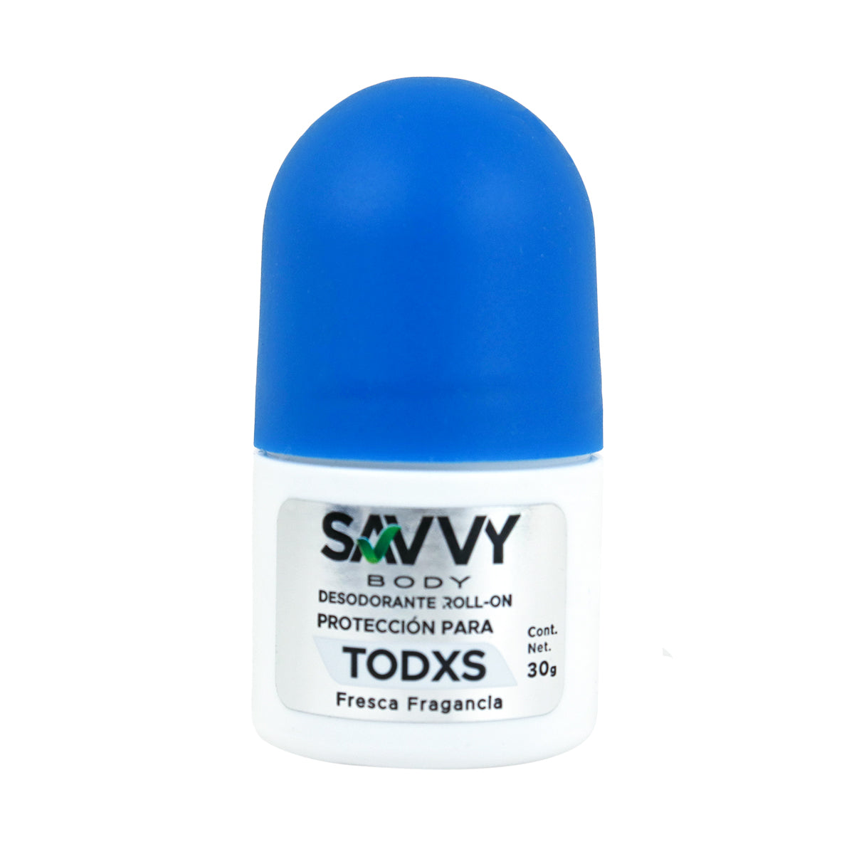 Protección para Todxs, Desodorante, Savvy, Color Azul