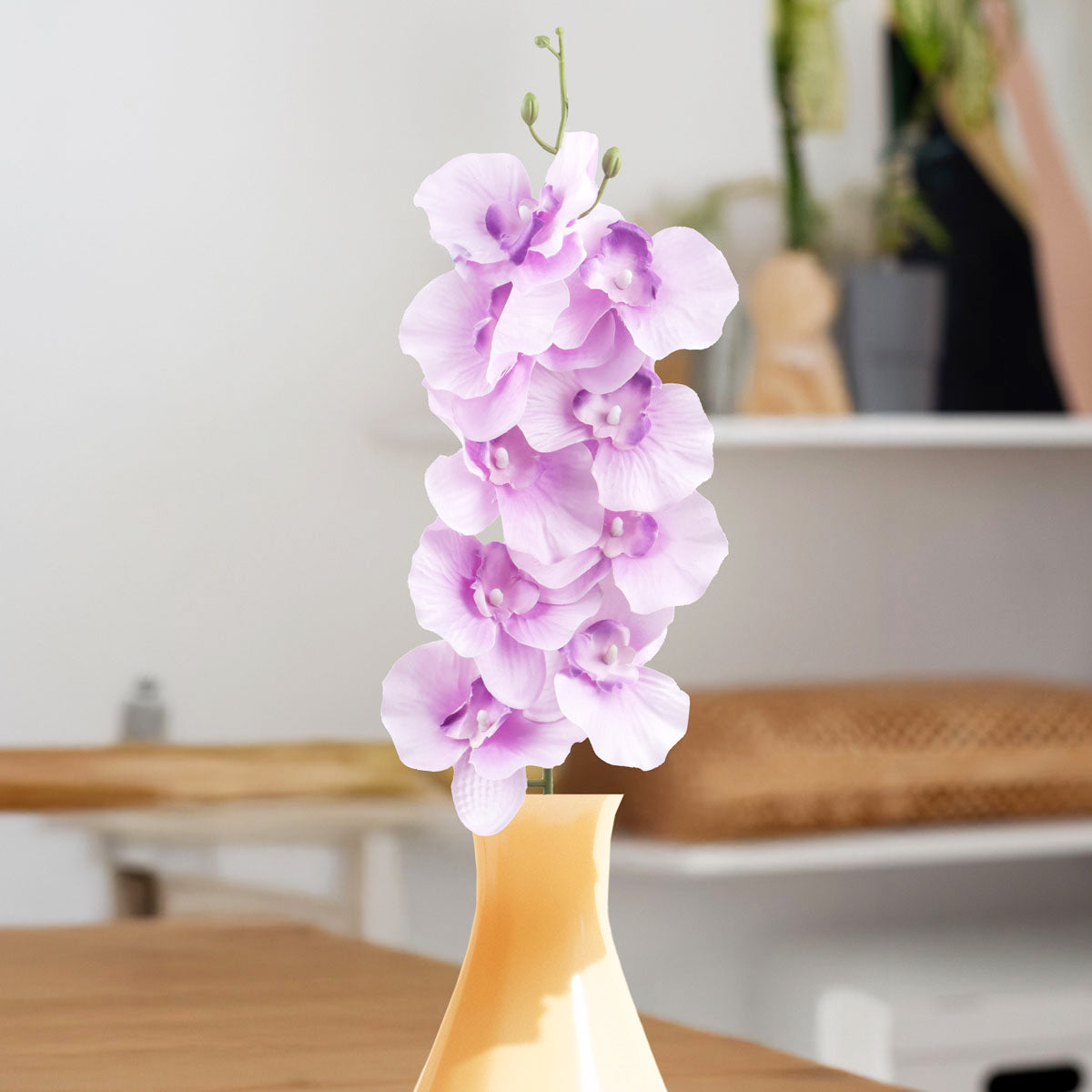 Orquídea, Flor Artificial, Color Lila