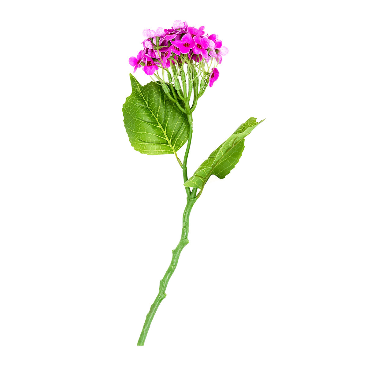 Vara de Flor Artificial Decorativa, Color Fucsia, 37 cm