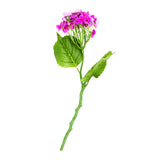 Vara de Flor Artificial Decorativa, Color Fucsia, 37 cm