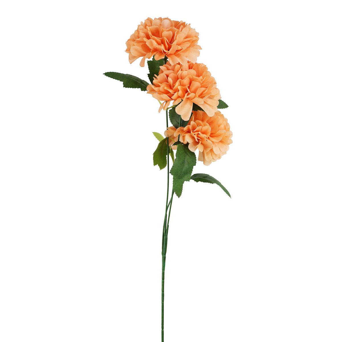 Crisantemo, Flores Artificiales, Color Melón