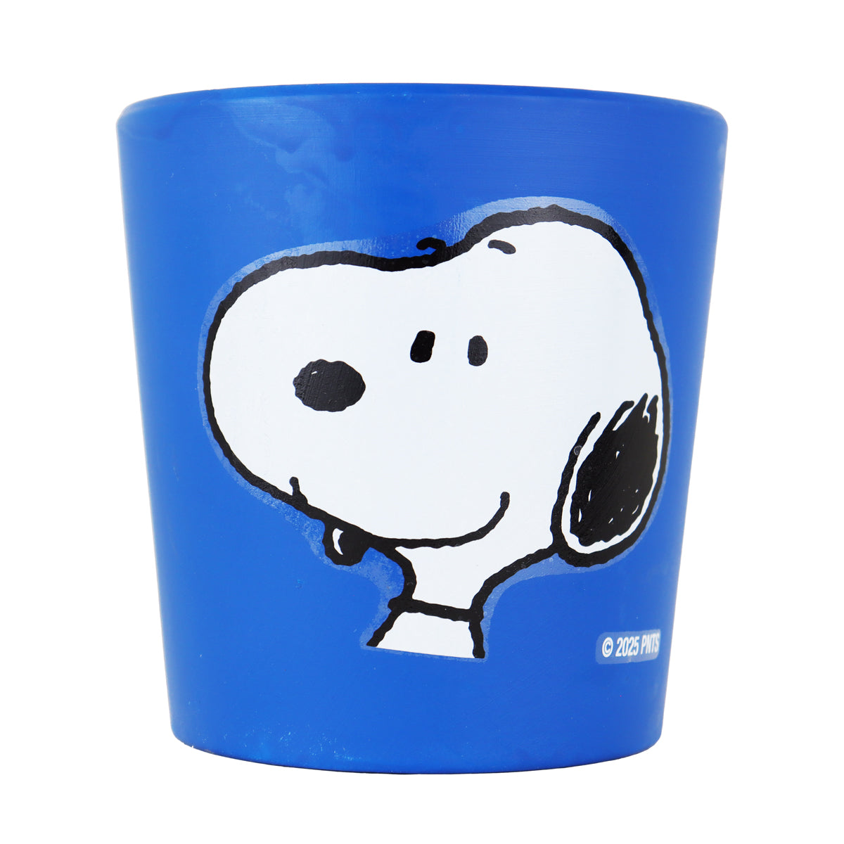 Maceta Cerámica, Snoopy, Color Azul