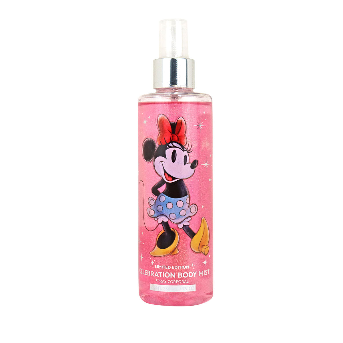 Spray Corporal con Glitter, Minnie Mouse, 236 ml