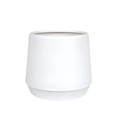 Maceta de Plástico, Color Blanco, 11x11 cm
