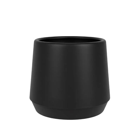 Maceta de Plástico, Color Negro, 11x11 cm