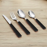 Set de Cubiertos, Color Negro, Inkanto