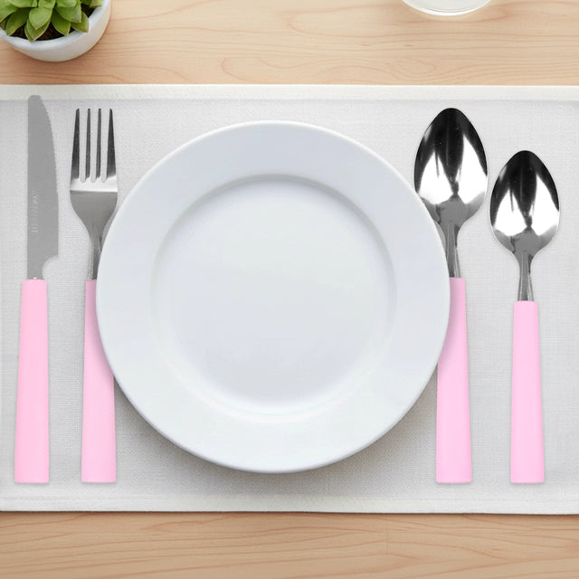 Set de Cubiertos, Color Rosa, Inkanto