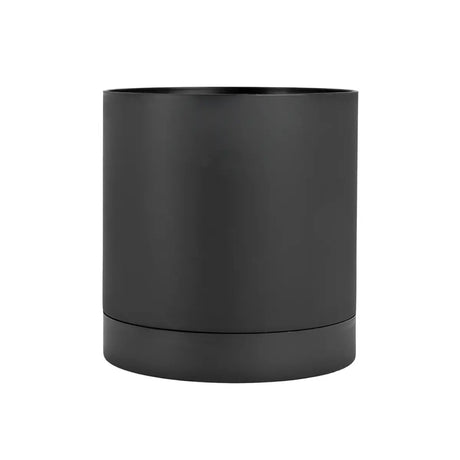 Maceta de Plástico, Color Negro, 12x13 cm