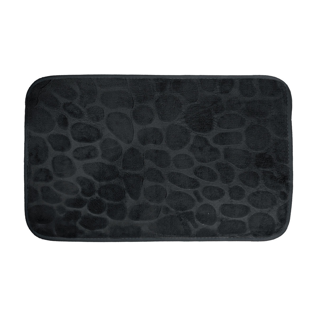 Tapete Absorbente Rectangular, Color Negro, 40x60 cm