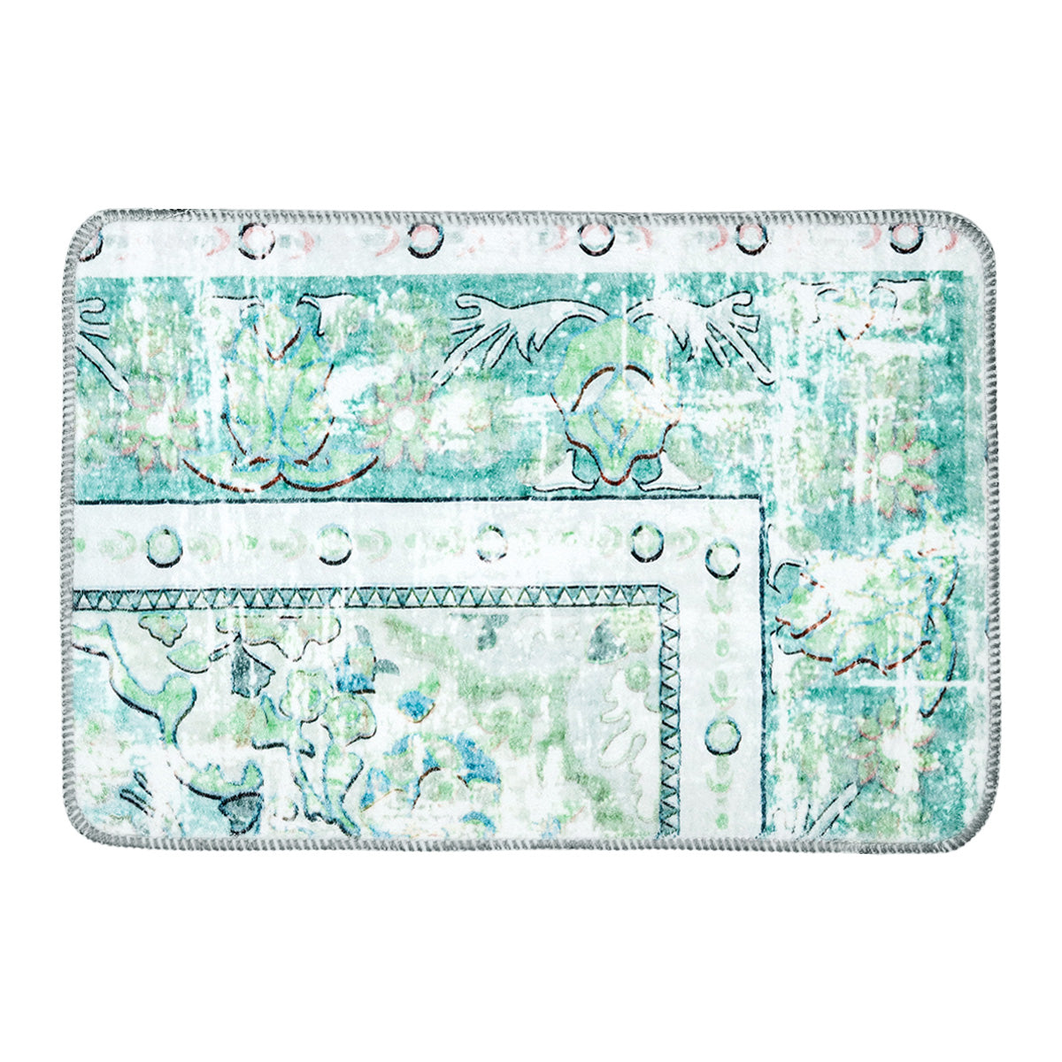 Tapete Diseño Vintage, Color Verde, 40x60 cm
