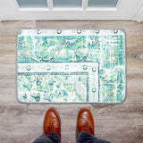 Tapete Diseño Vintage, Color Verde, 40x60 cm