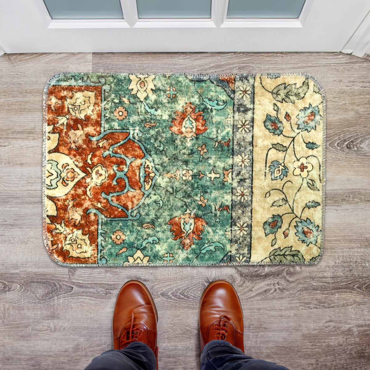 Tapete, Diseño Vintage de Colores, 40x60 cm