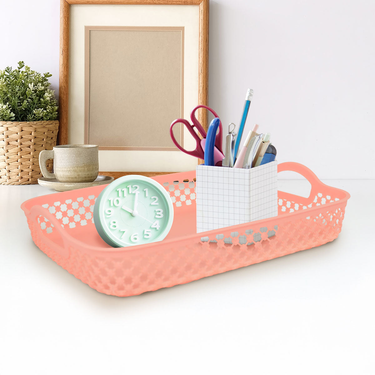 Canasta Organizadora, Color Rosa