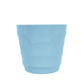 Maceta de Plástico, Color Azul, 16x15 cm