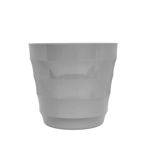 Maceta de Plástico, Color Gris, 16x15 cm