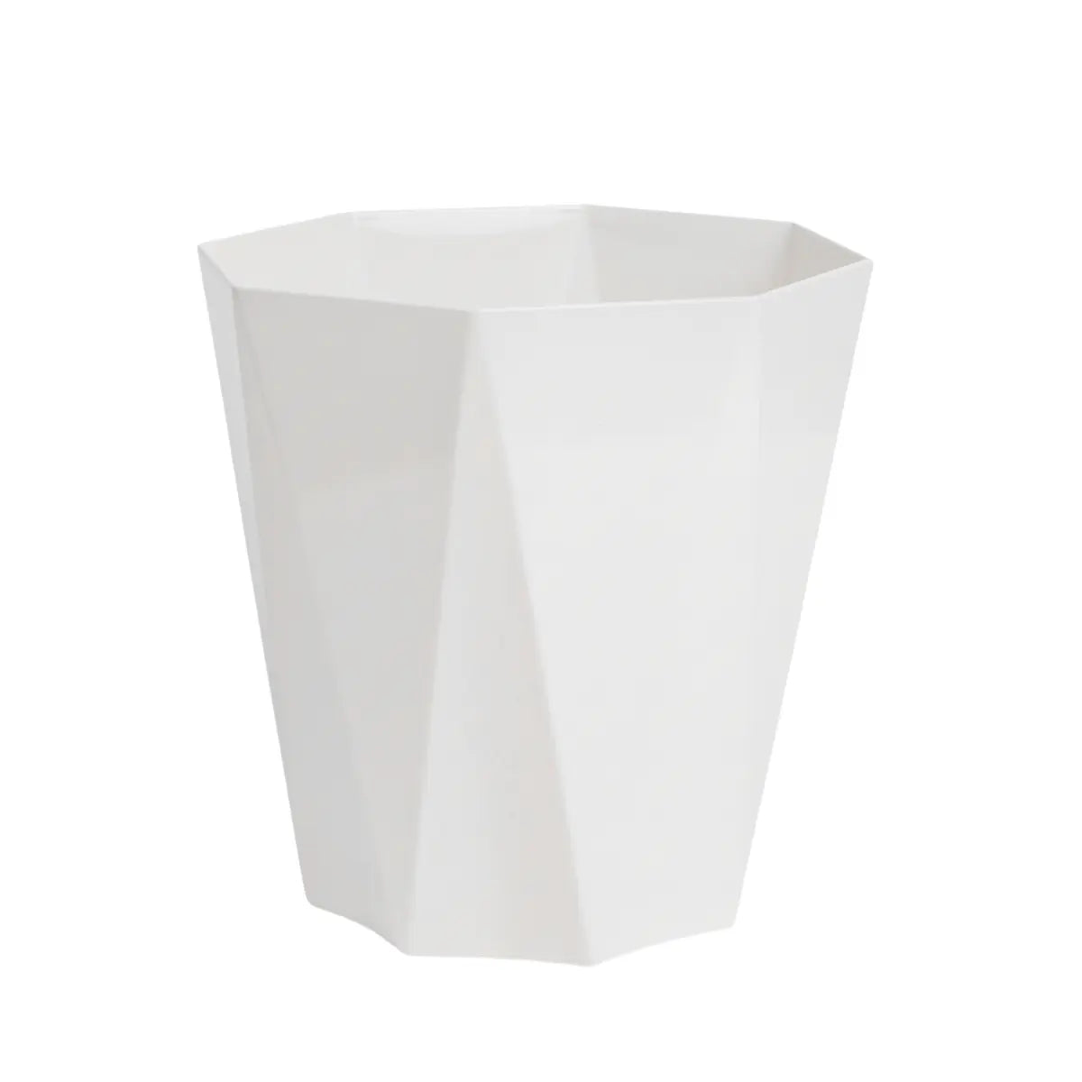 Maceta de Plástico, Color Blanco, 15x17 cm