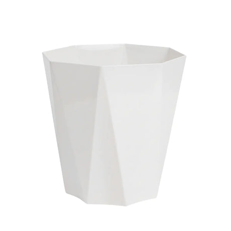 Maceta de Plástico, Color Blanco, 15x17 cm