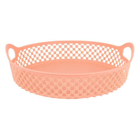 Canasta Circular, Color Naranja