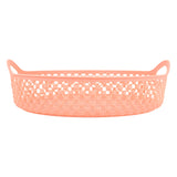 Canasta Circular, Color Naranja