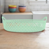 Canasta Circular, Color Verde