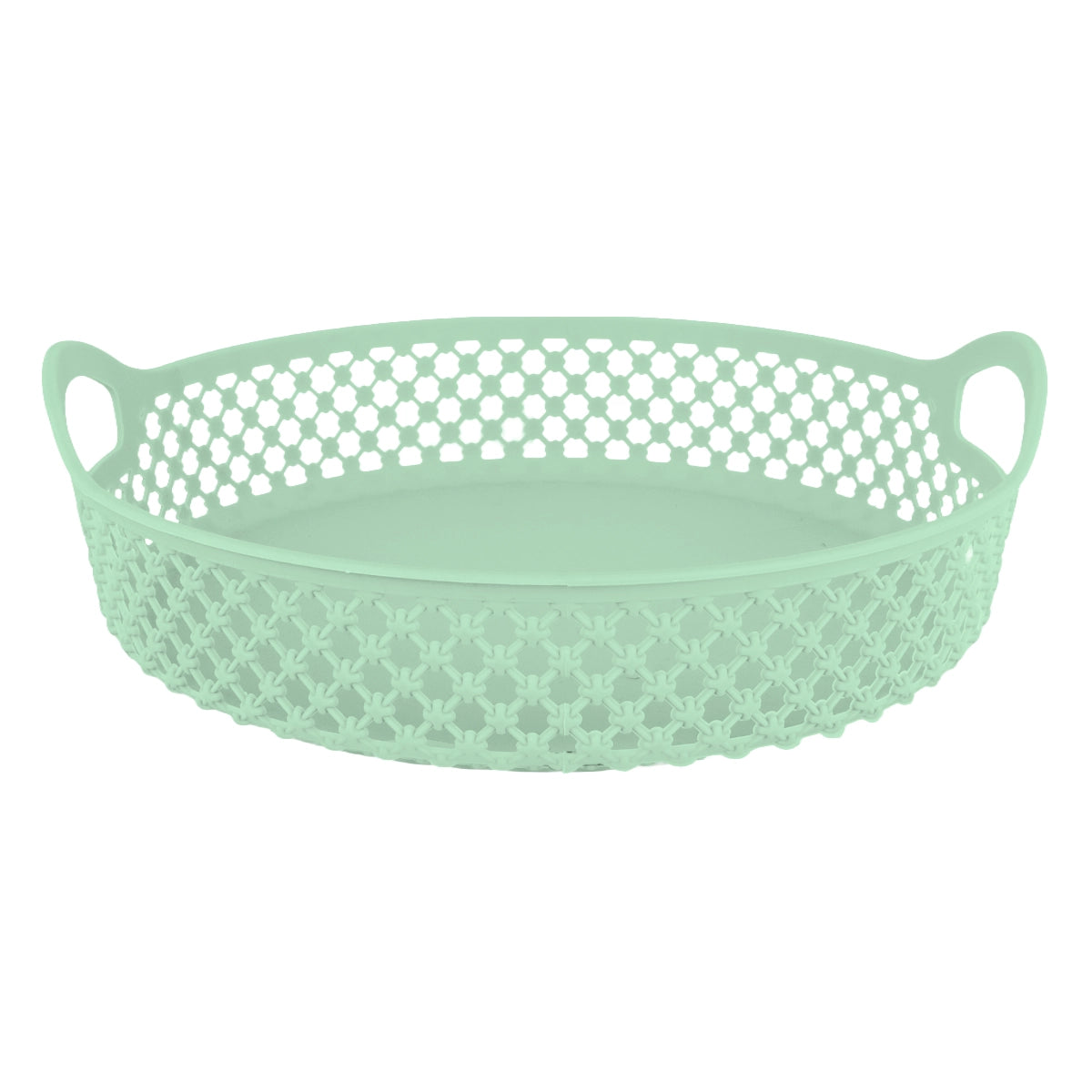 Canasta Circular, Color Verde