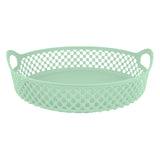 Canasta Circular, Color Verde