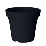 Maceta de Plástico, Color Negro, 15x12 cm