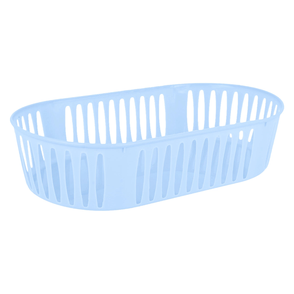 Canasta Ovalada, Color Azul