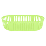 Canasta Ovalada, Color Verde