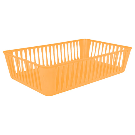 Canasta Rectangular, Color Naranja