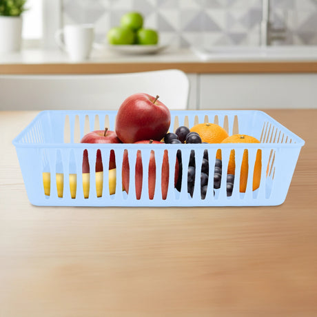 Canasta Rectangular, Color Azul