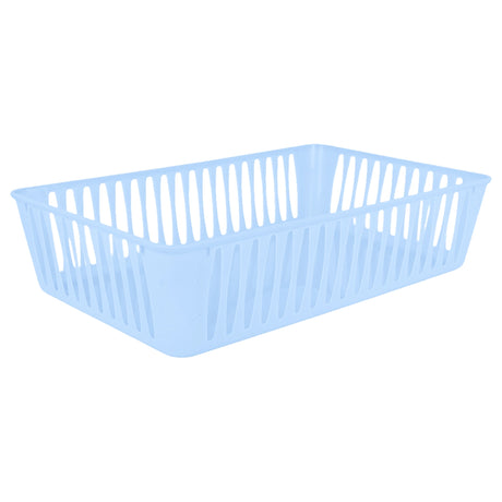 Canasta Rectangular, Color Azul