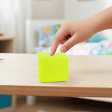 Squishy Antiestrés, Cubo, Color Amarillo