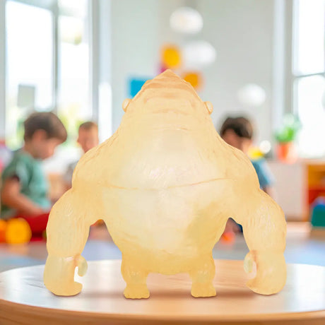 15 12TOY SQUISHY GORILA TRANSPARENTE 1PZAMA