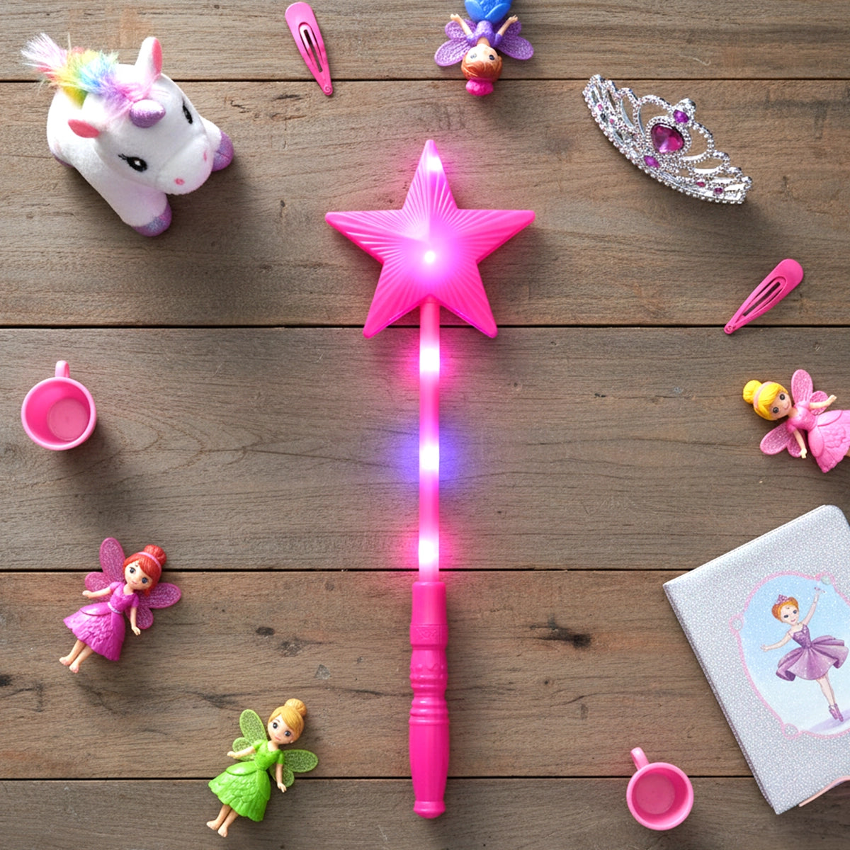 Varita de Luz con Estrella