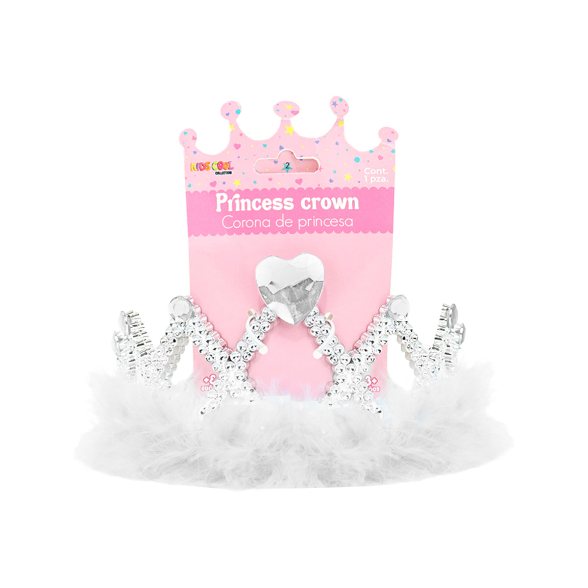 Juguete Corona de Princesa con Detalles Color Blanco